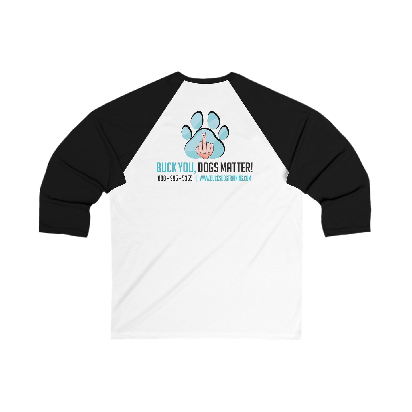 Unisex 3\4 Sleeve Baseball Tee
