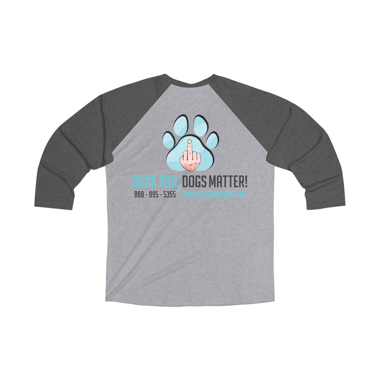 Unisex Tri-Blend 3\4 Raglan Tee