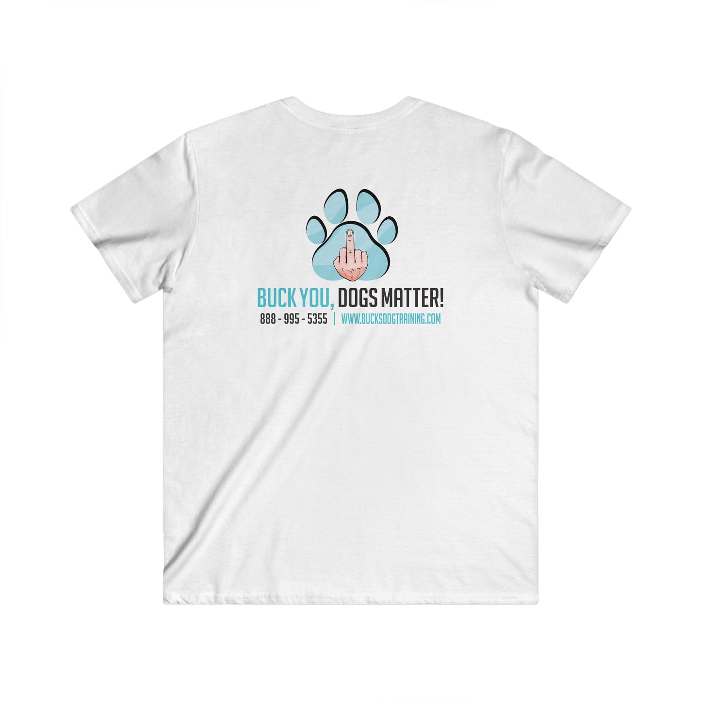 Men's Fitted V-Neck Short Sleeve Tee