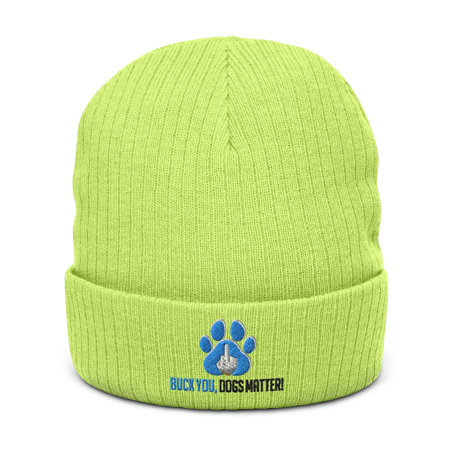 Ribbed Knit Beanie | Atlantis