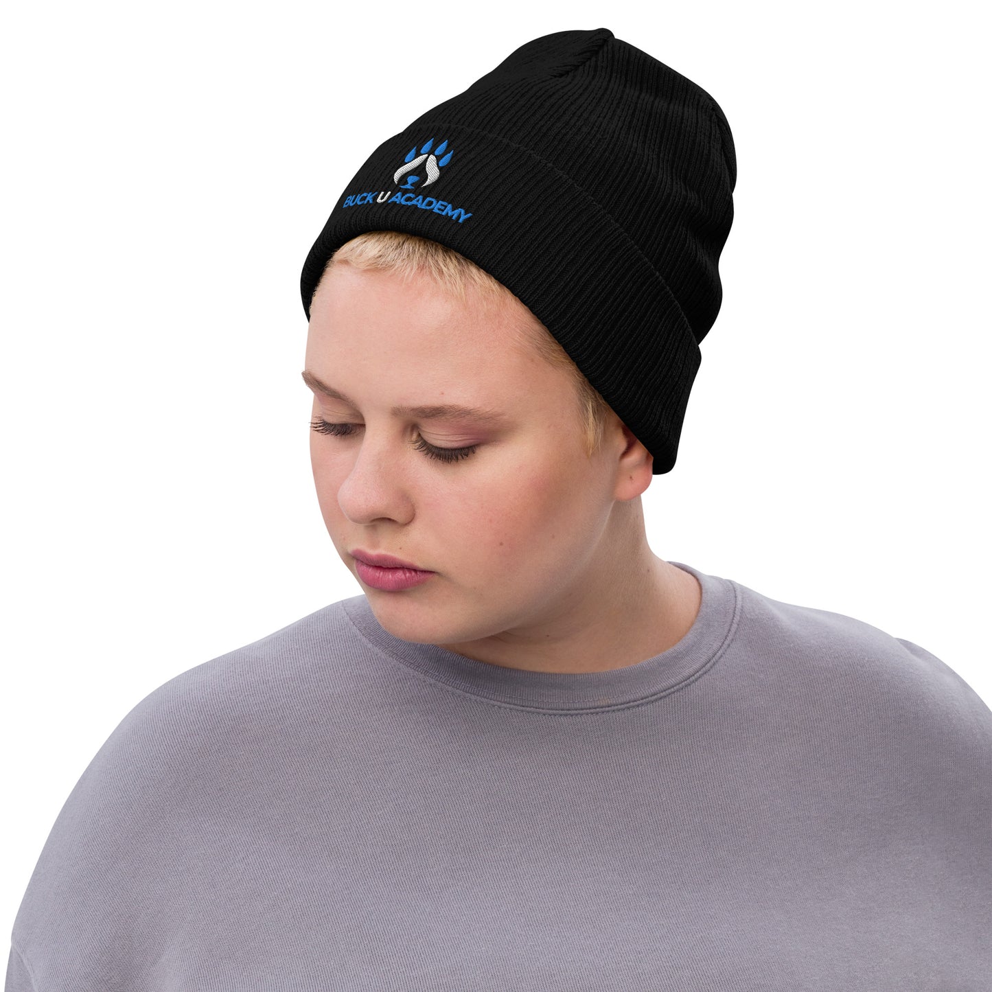 Ribbed Knit Beanie | Atlantis