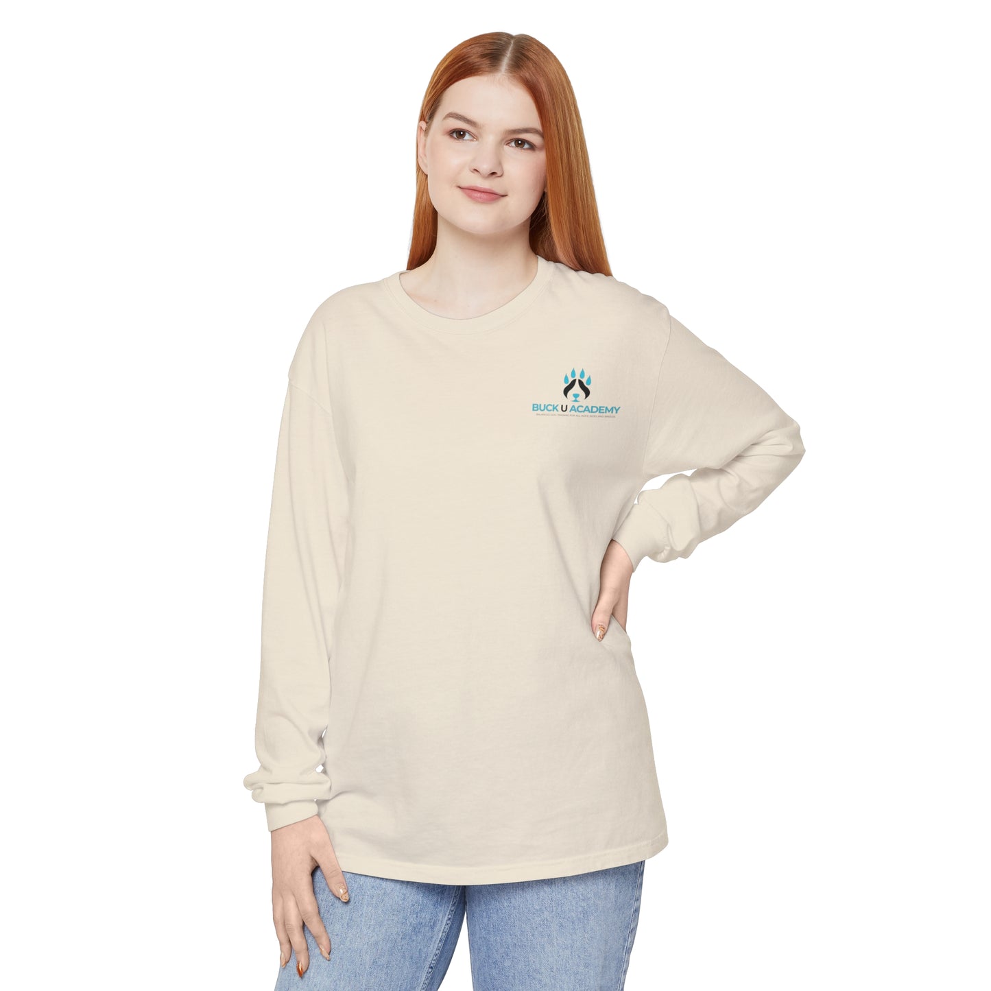 Unisex Garment-dyed Long Sleeve T-Shirt