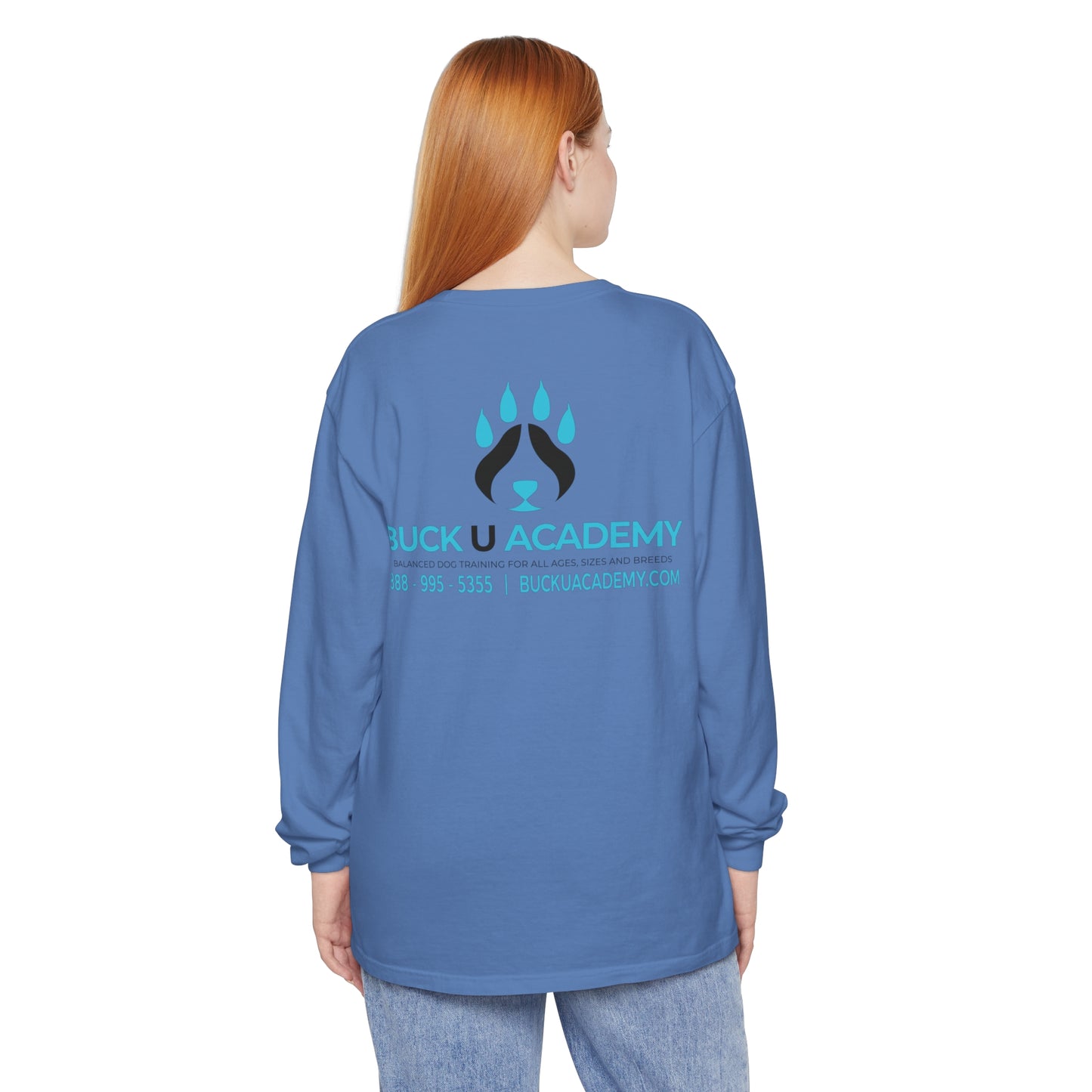 Unisex Garment-dyed Long Sleeve T-Shirt