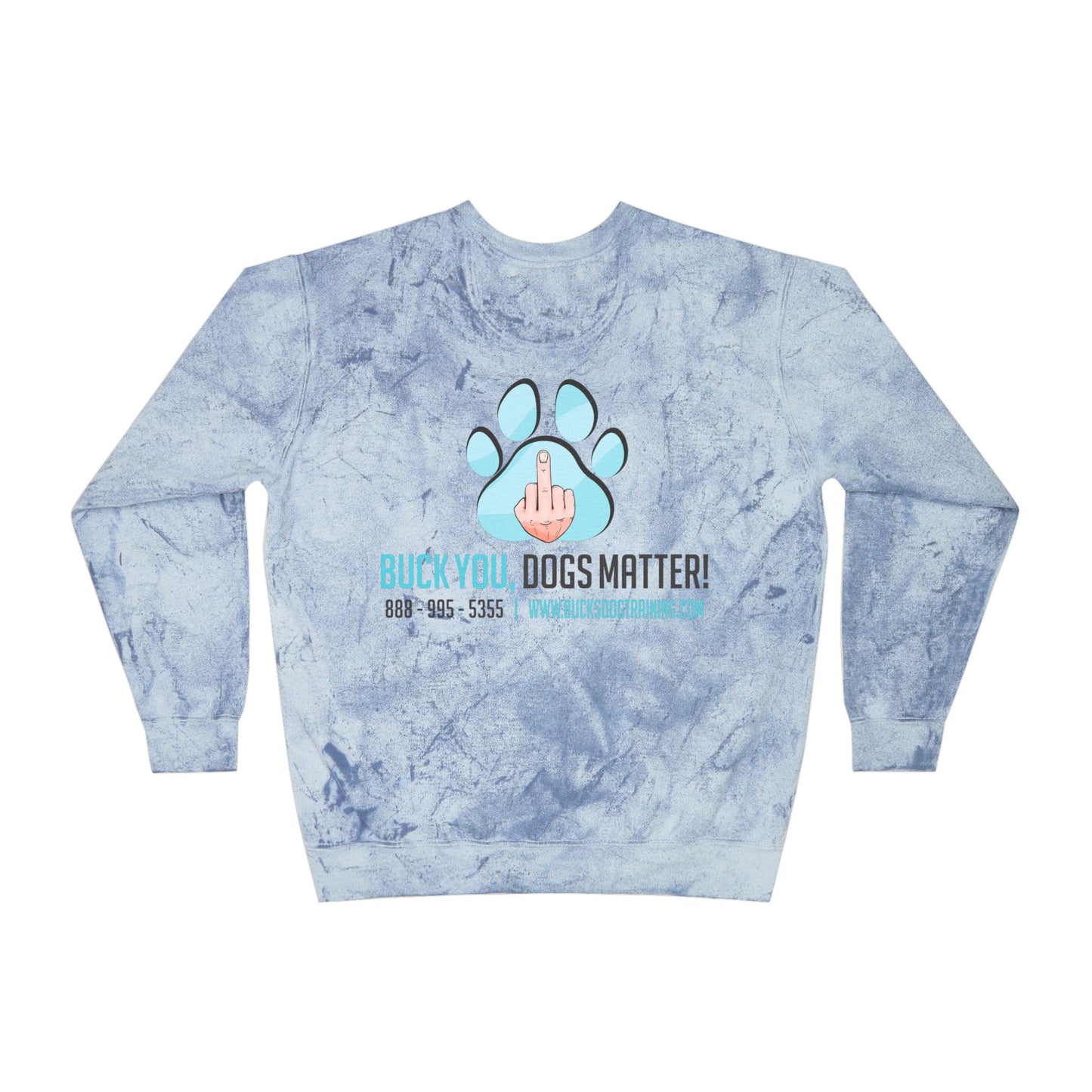Unisex Color Blast Crewneck Sweatshirt