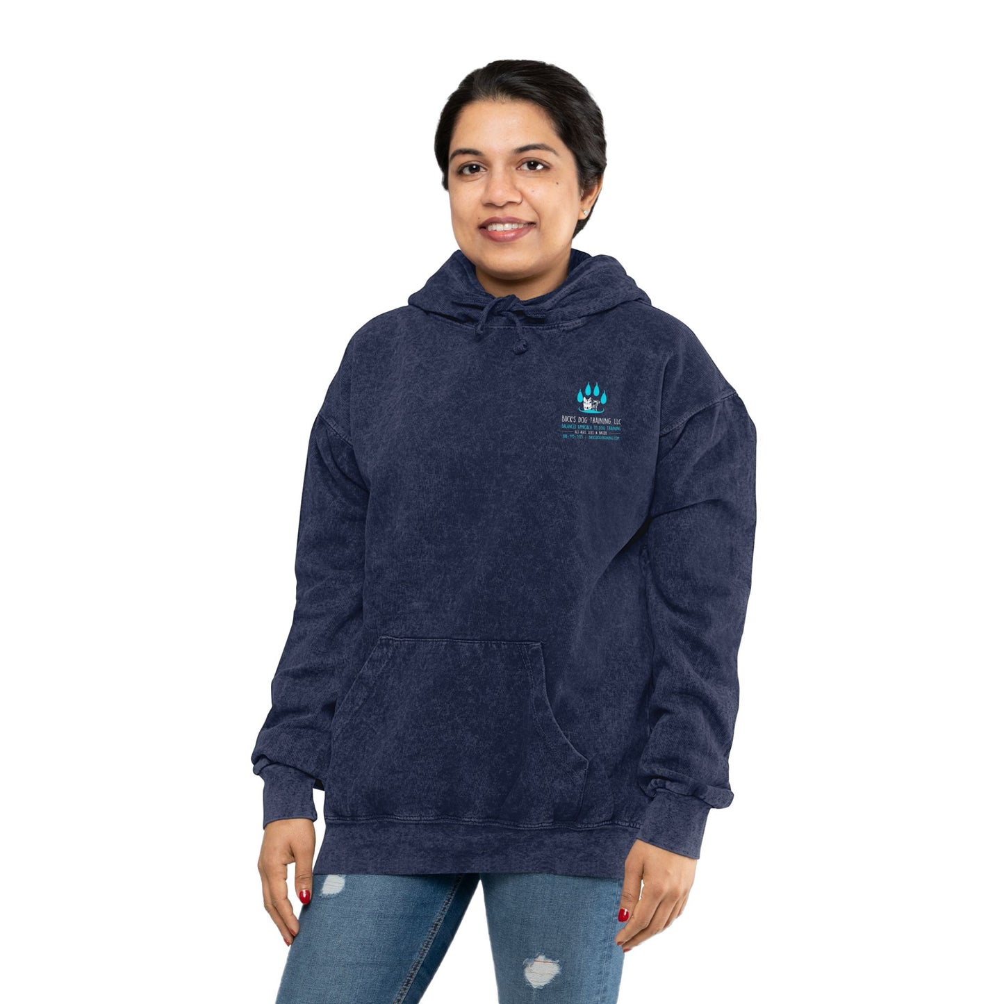 Unisex Mineral Wash Hoodie