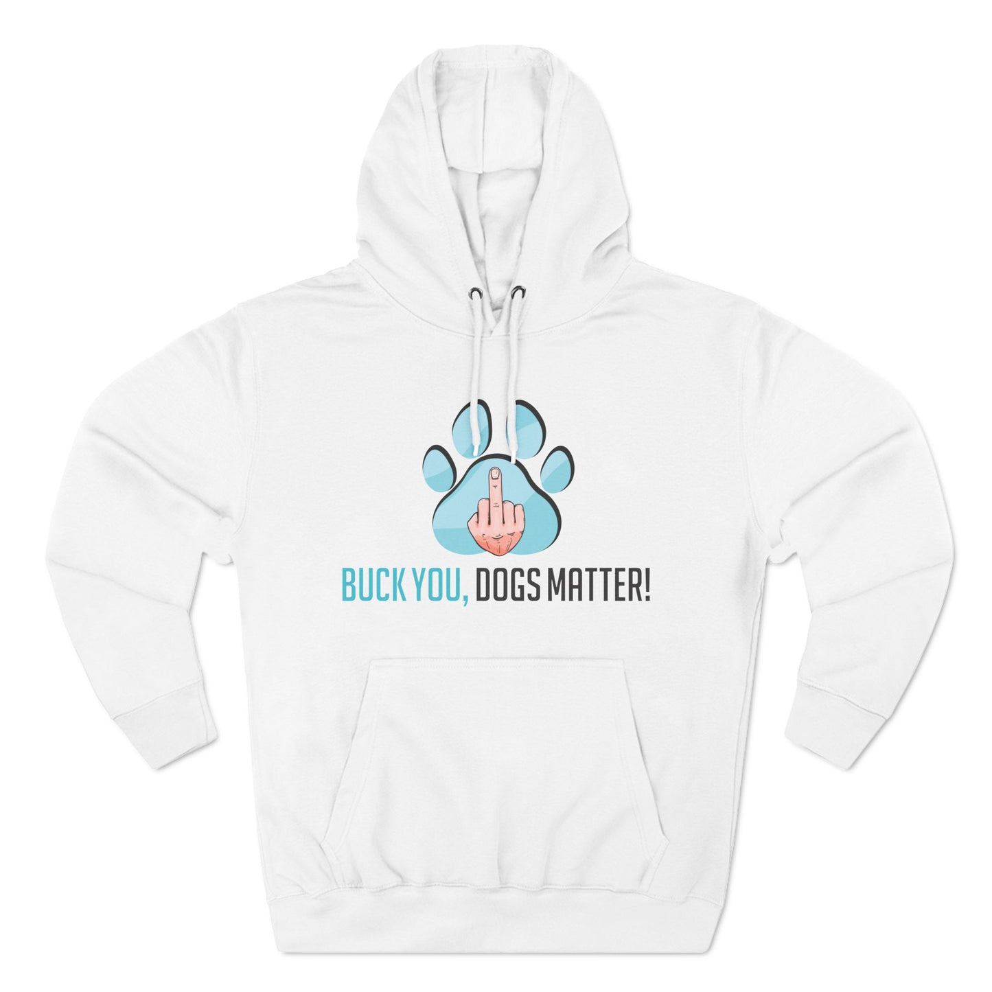 Three-Panel Fleece Hoodie