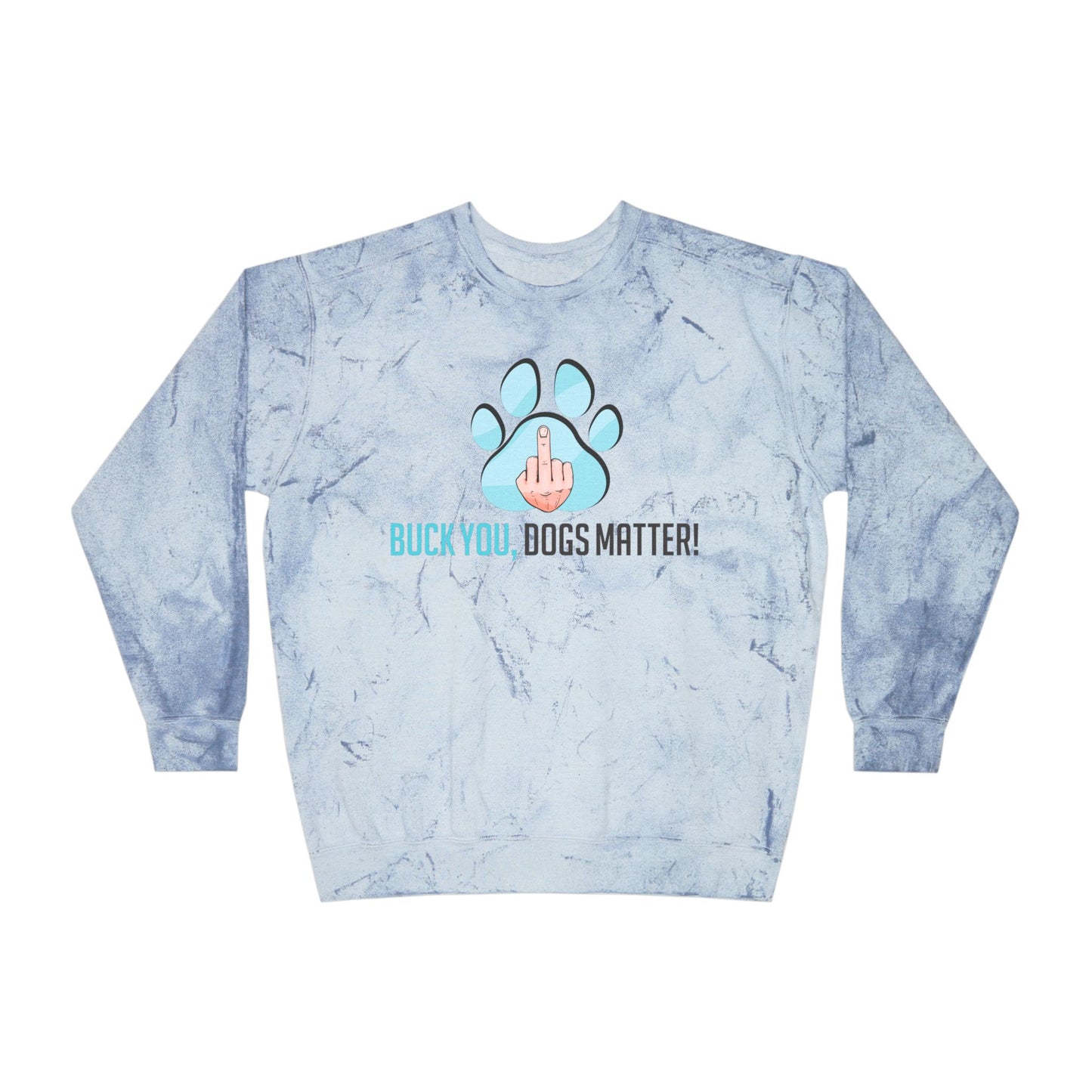 Unisex Color Blast Crewneck Sweatshirt