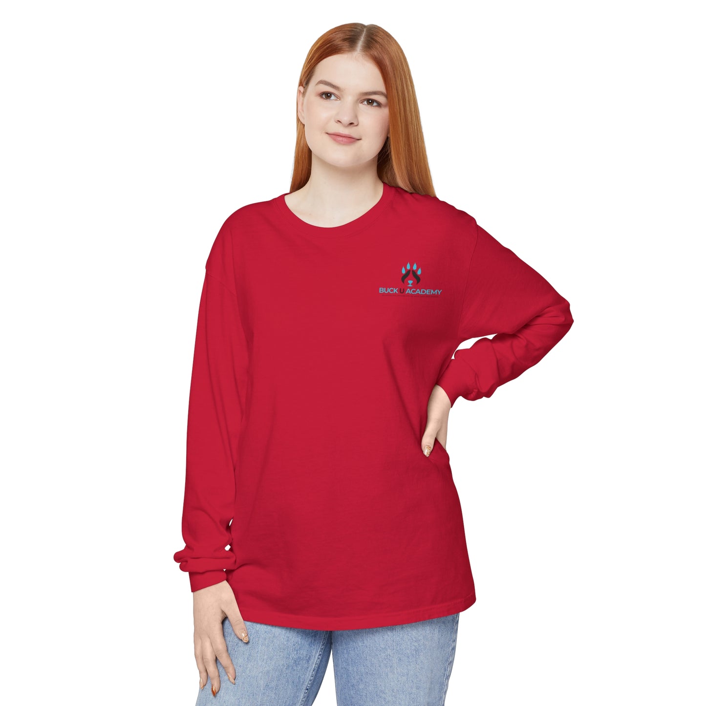 Unisex Garment-dyed Long Sleeve T-Shirt