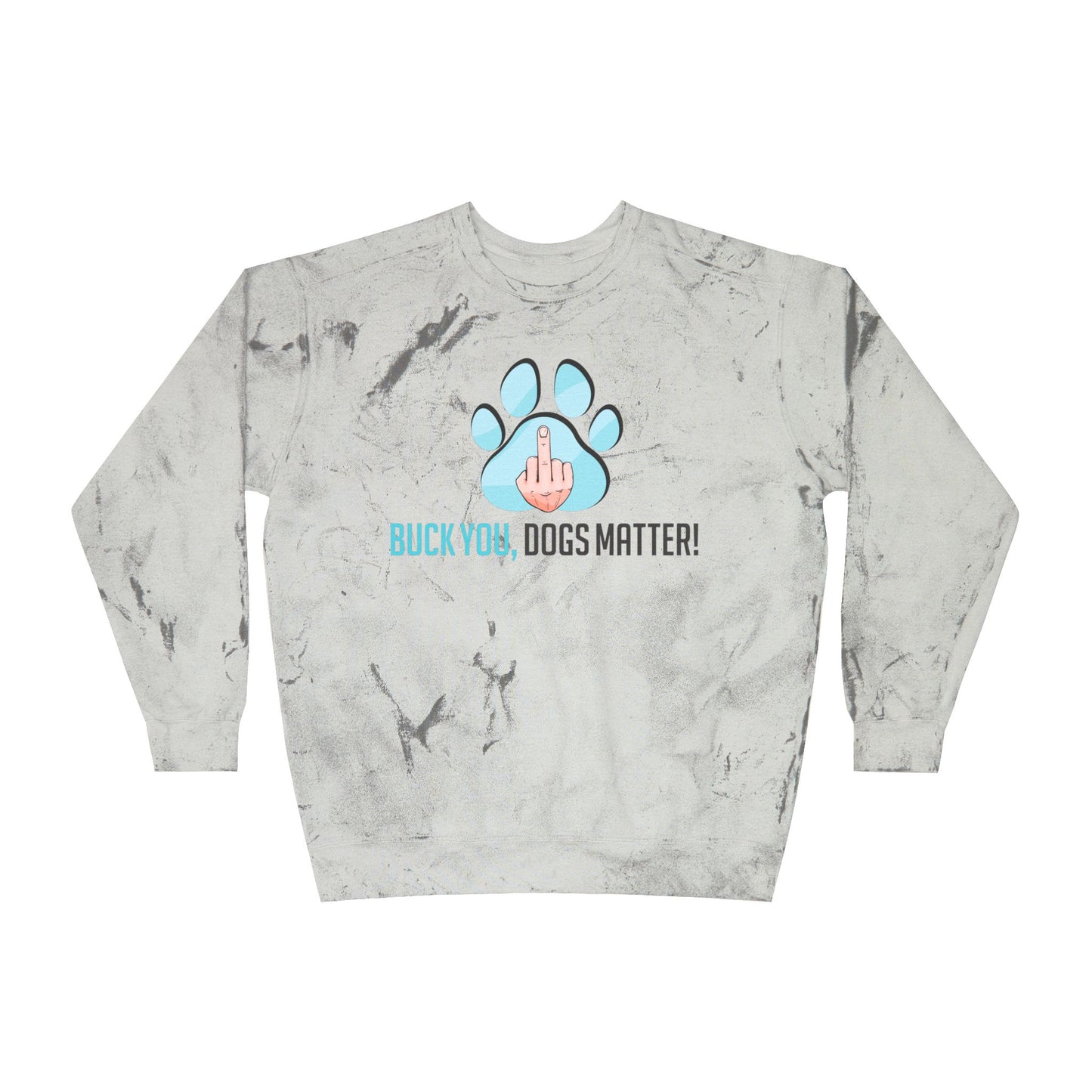 Unisex Color Blast Crewneck Sweatshirt