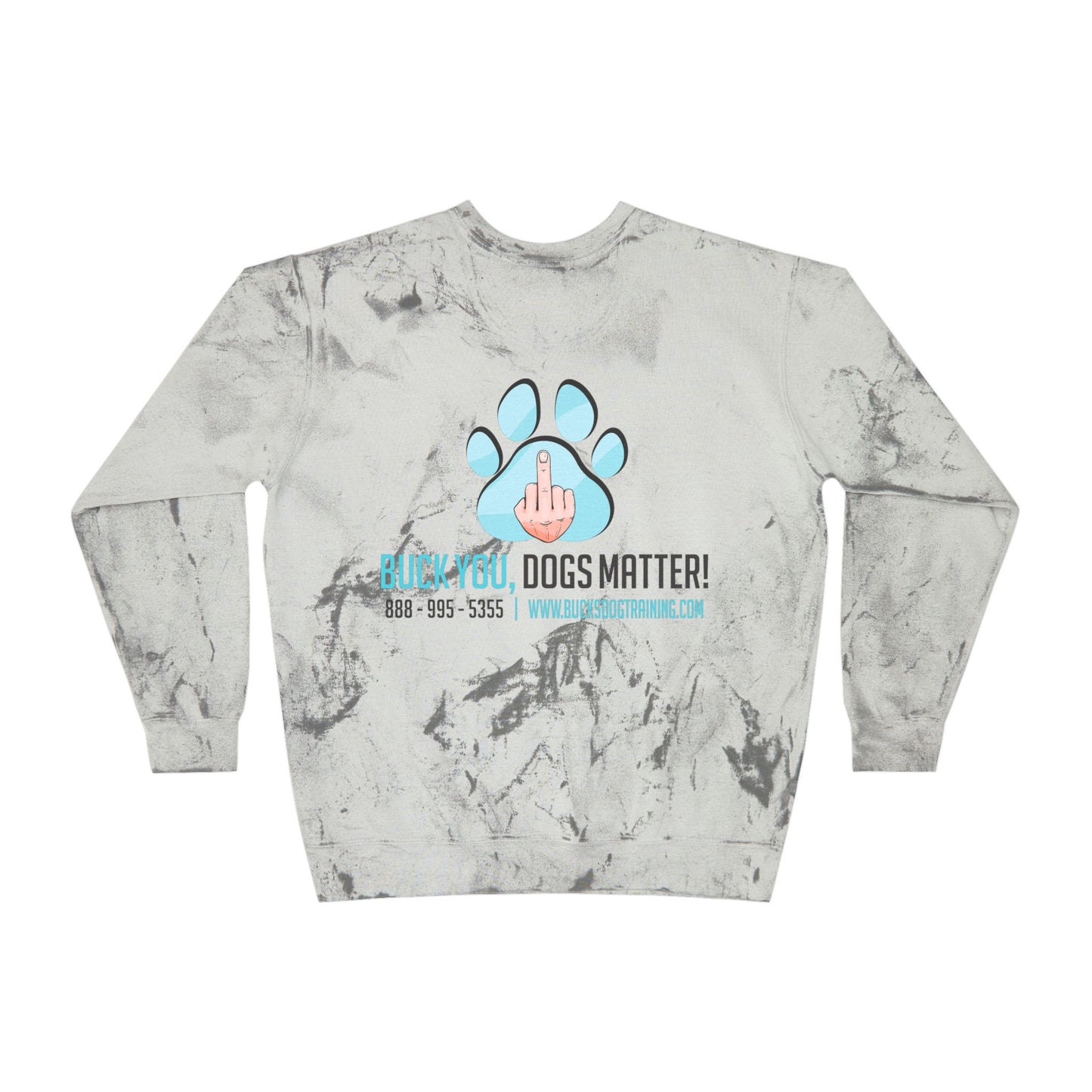 Unisex Color Blast Crewneck Sweatshirt