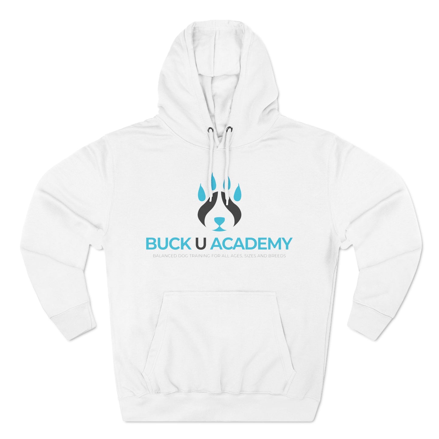 Three-Panel Fleece Hoodie