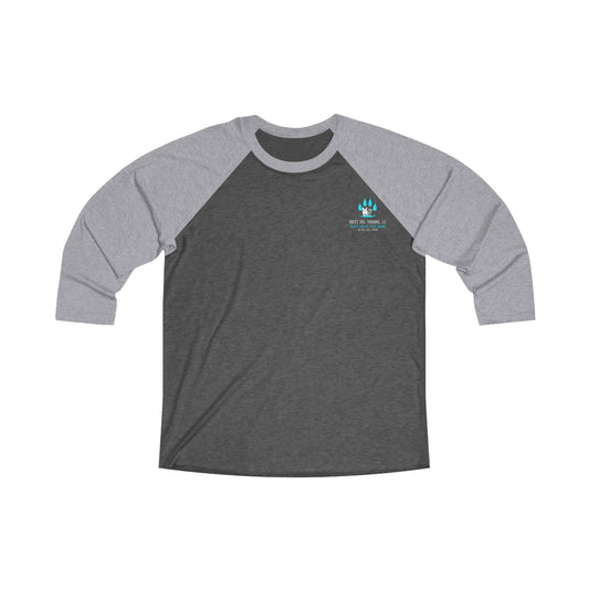 Unisex Tri-Blend 3\4 Raglan Tee