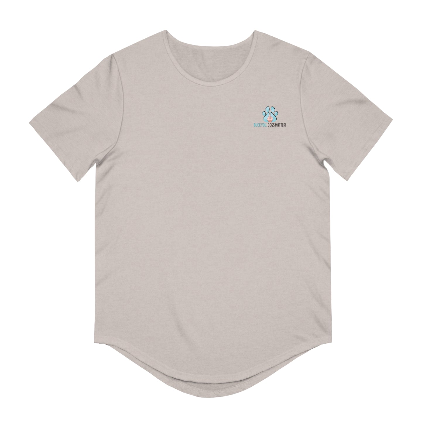 Men's Jersey Curved Hem Tee