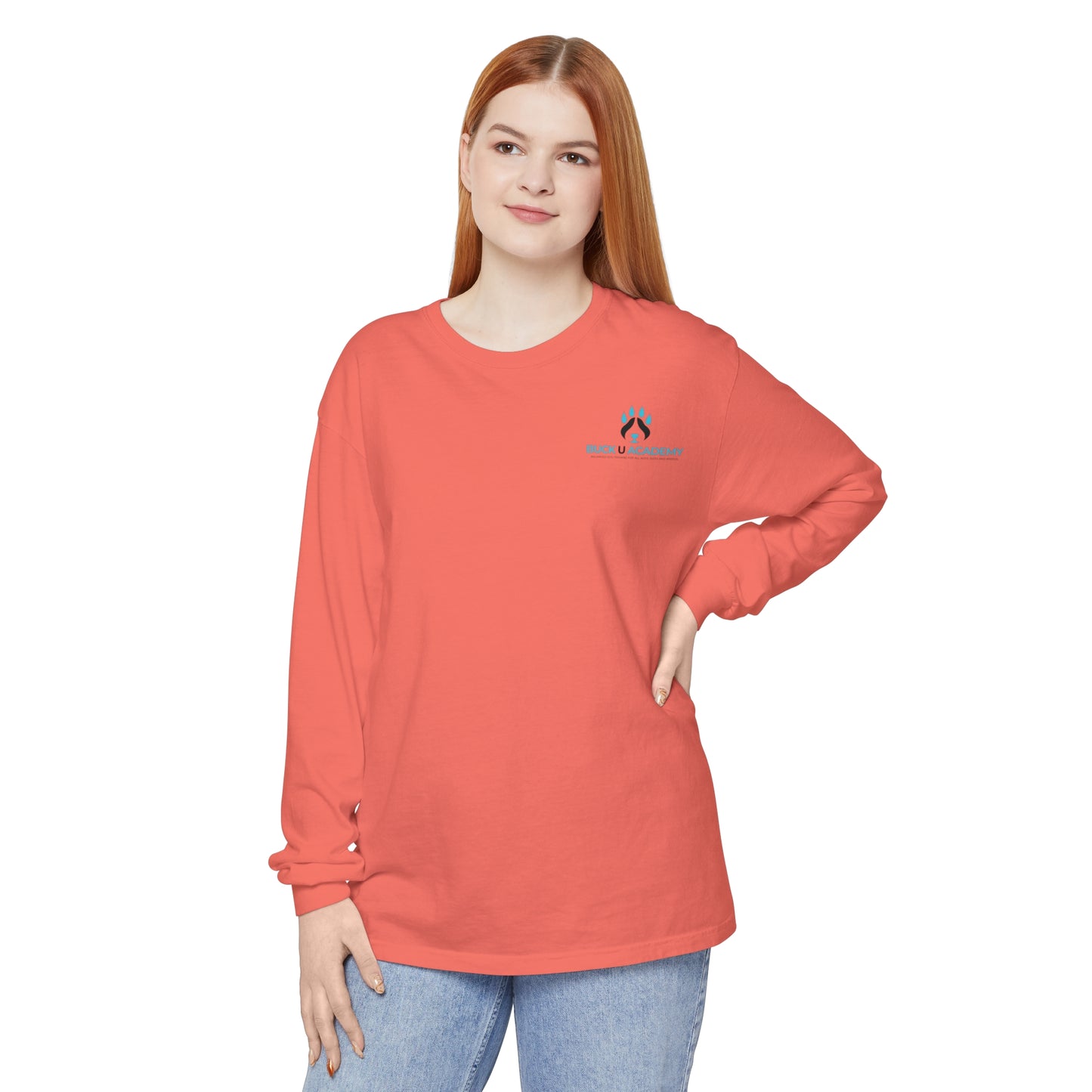 Unisex Garment-dyed Long Sleeve T-Shirt