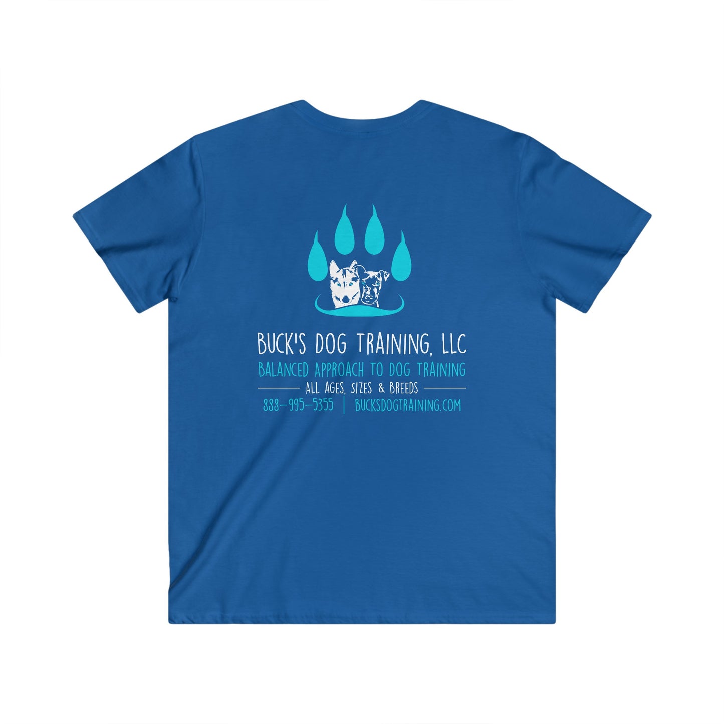 Men's Fitted V-Neck Short Sleeve Tee