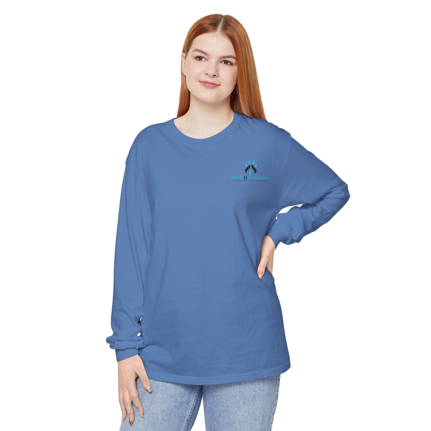 Unisex Garment-dyed Long Sleeve T-Shirt