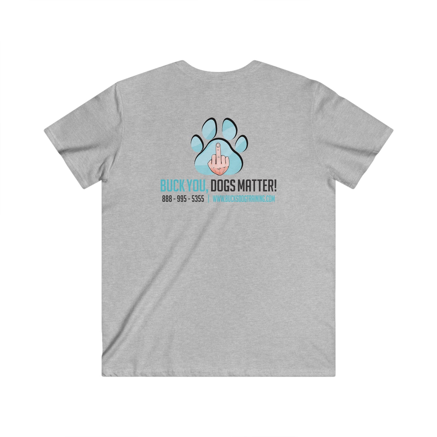 Men's Fitted V-Neck Short Sleeve Tee