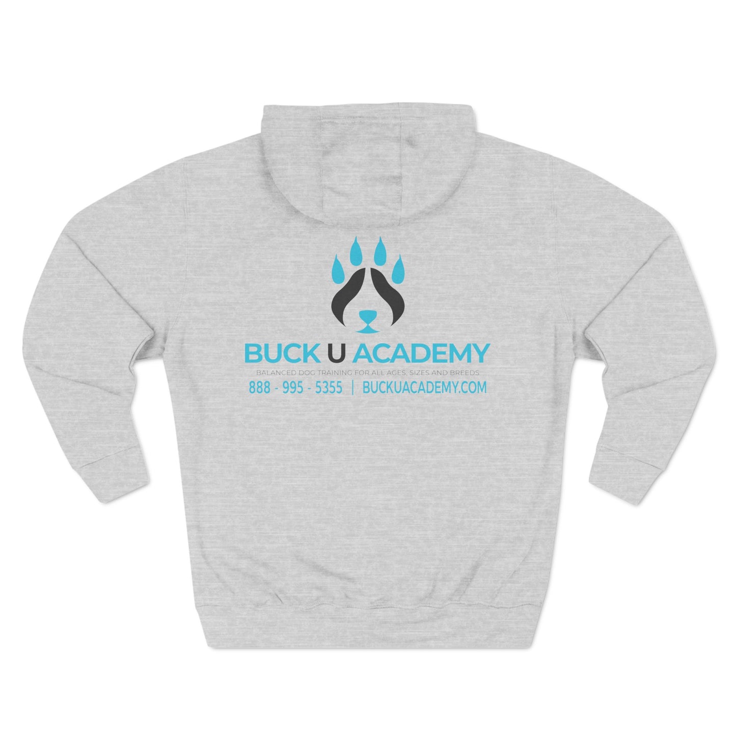 Three-Panel Fleece Hoodie