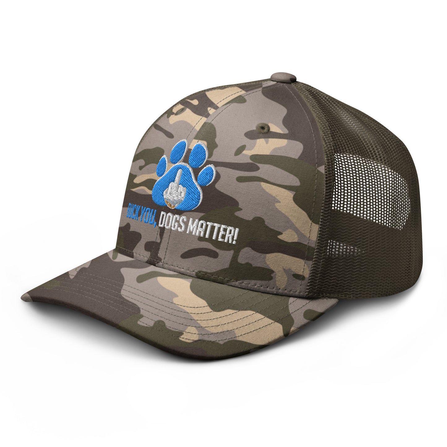 Camouflage Trucker Hat | Otto Cap 105-1247