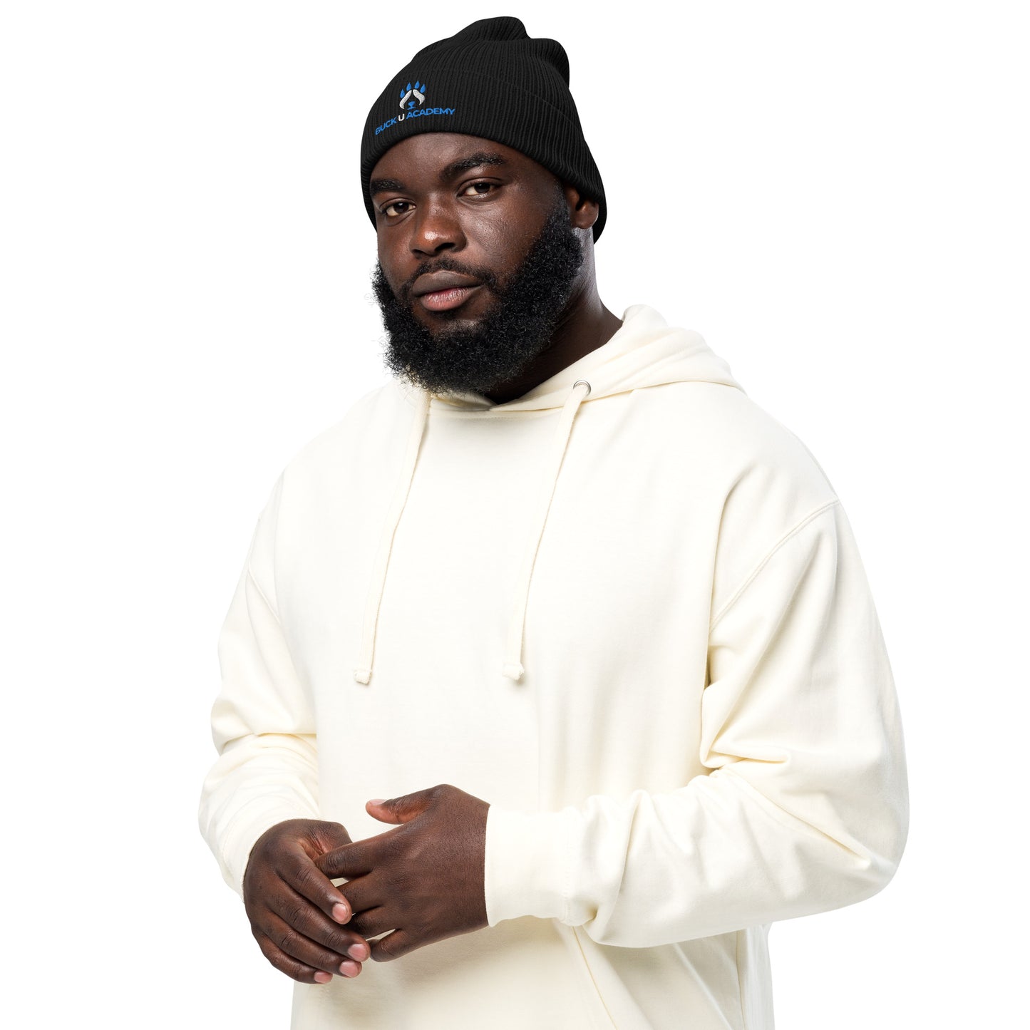 Organic Ribbed Beanie | Atlantis