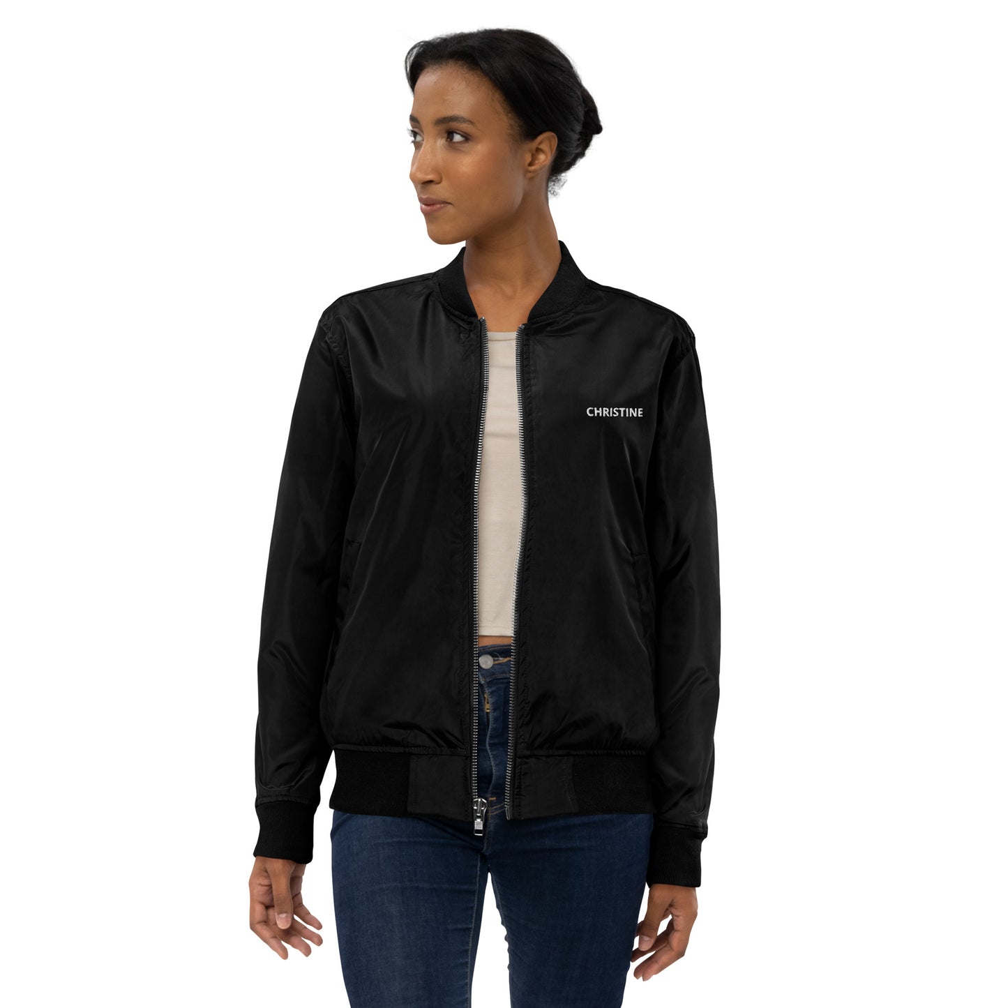 Christine - Premium Recycled Bomber Jacket