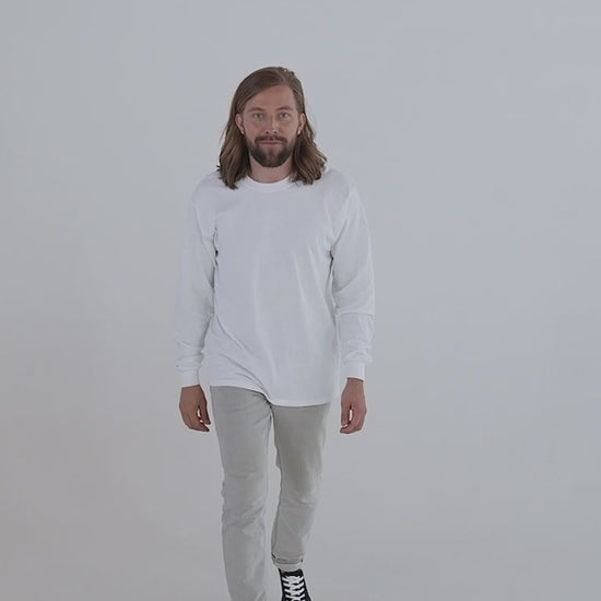 Gildan 2400 Ultra Cotton Long Sleeve T-Shirt.mp4