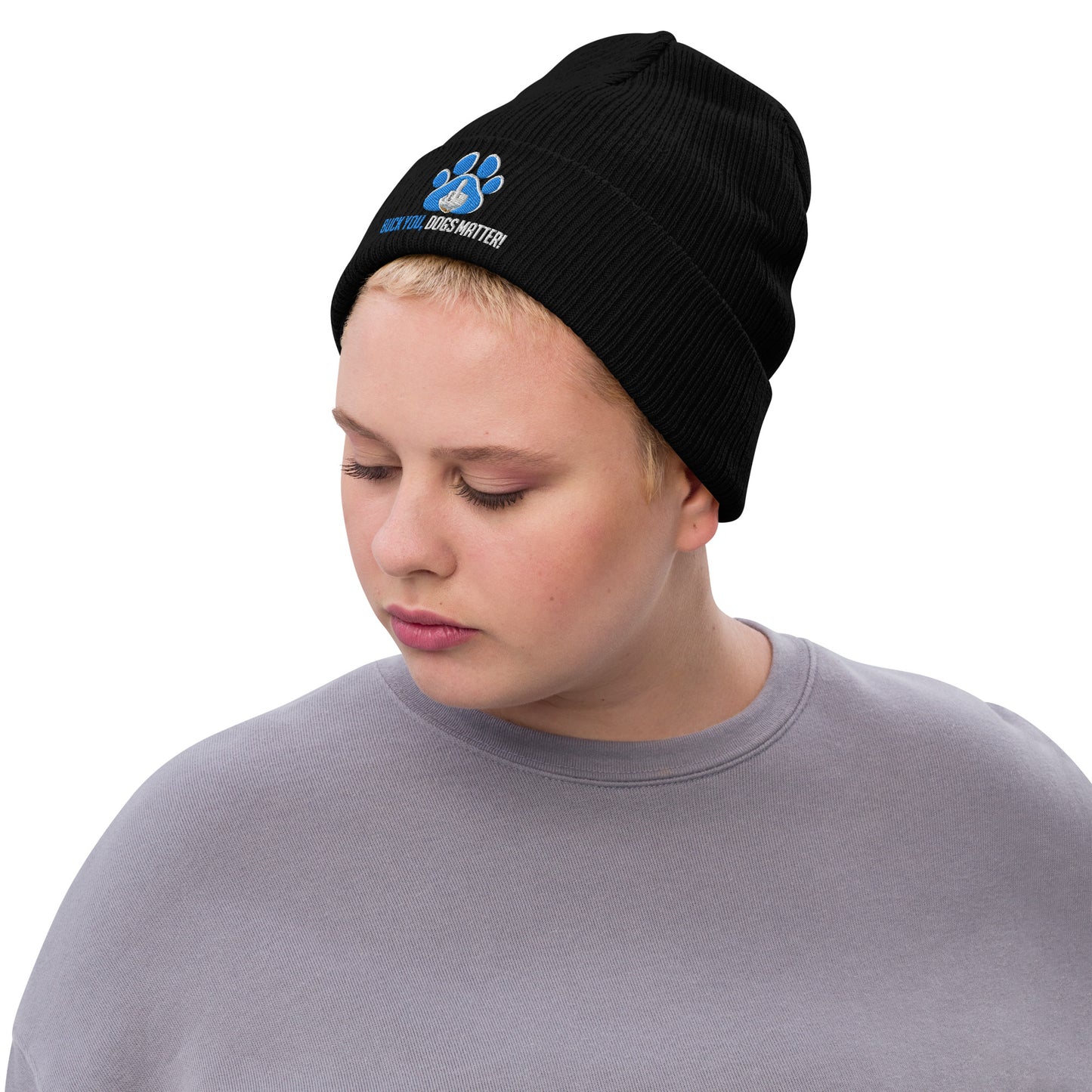 Ribbed Knit Beanie | Atlantis