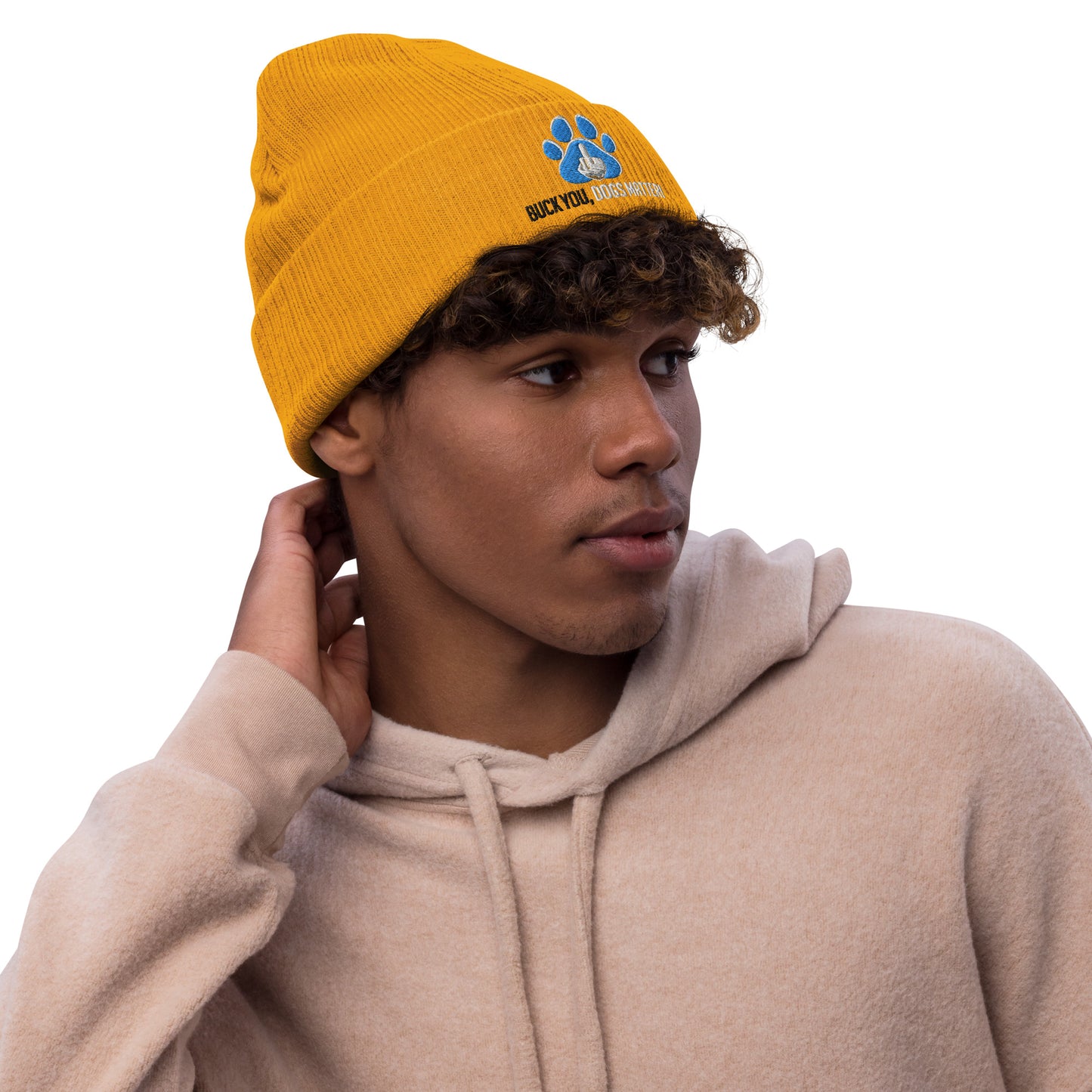 Ribbed Knit Beanie | Atlantis