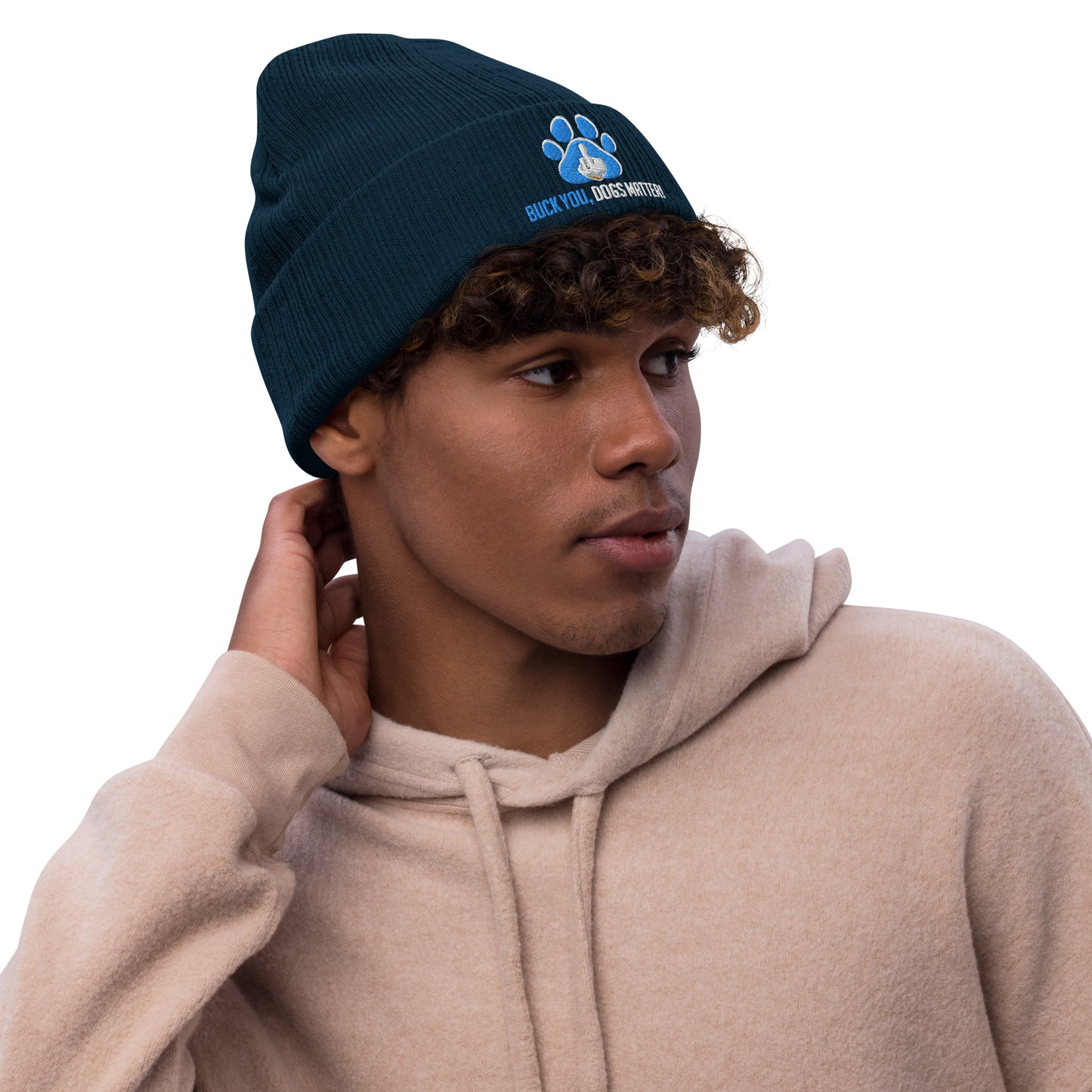 Ribbed Knit Beanie | Atlantis
