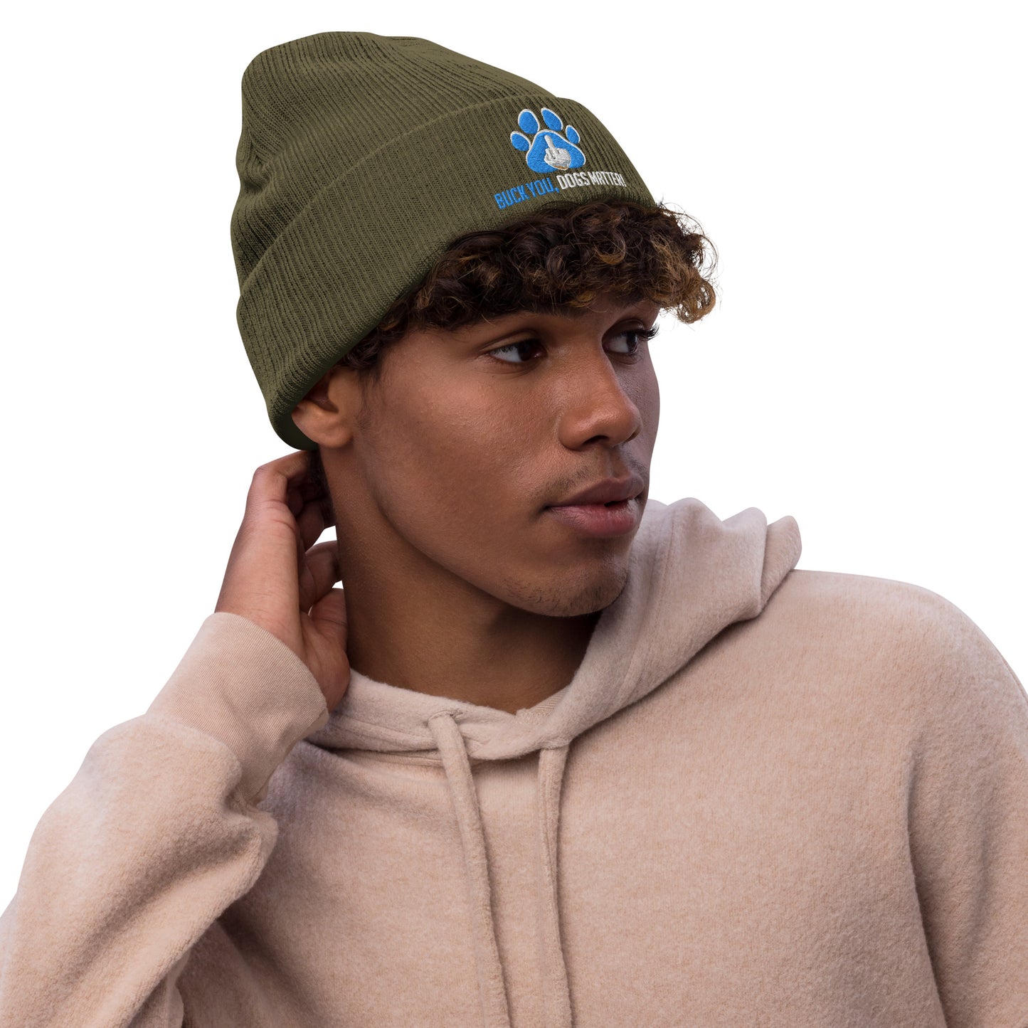 Ribbed Knit Beanie | Atlantis