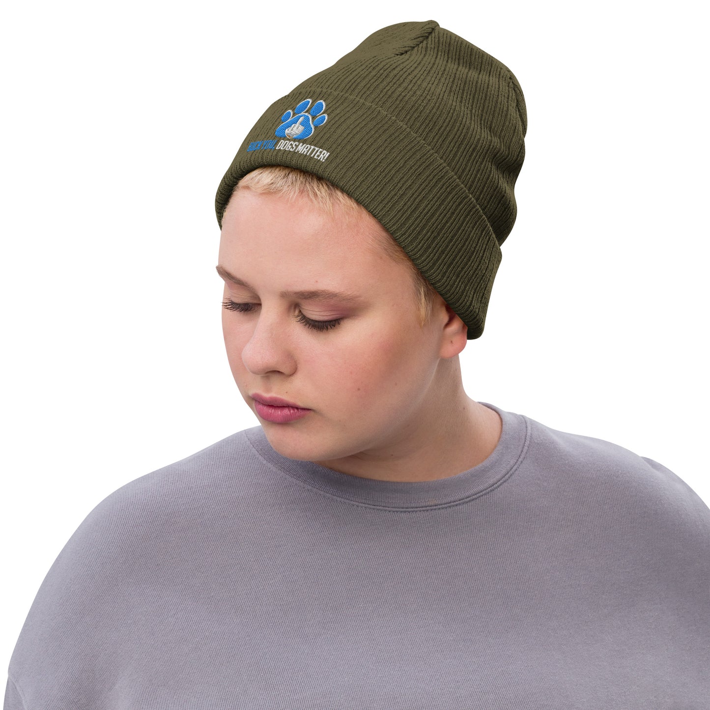 Ribbed Knit Beanie | Atlantis