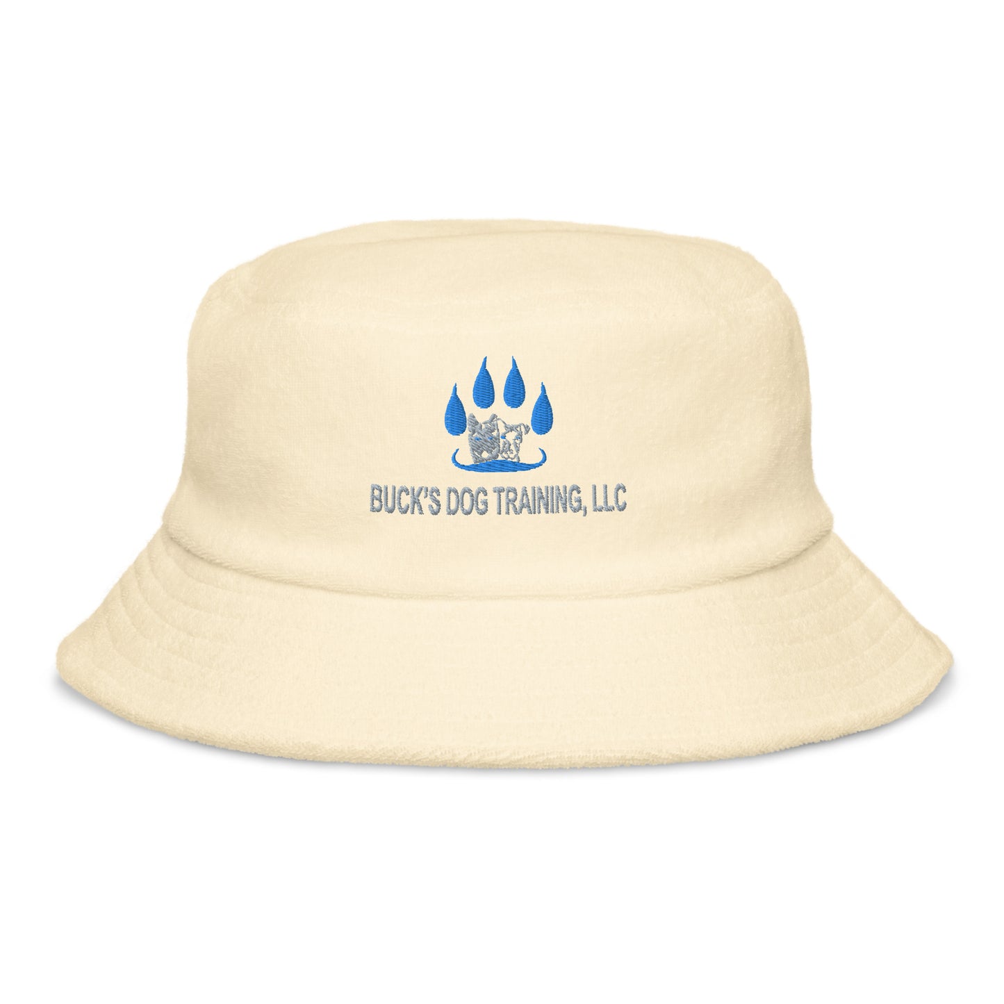 Unstructured Terry Cloth Bucket Hat