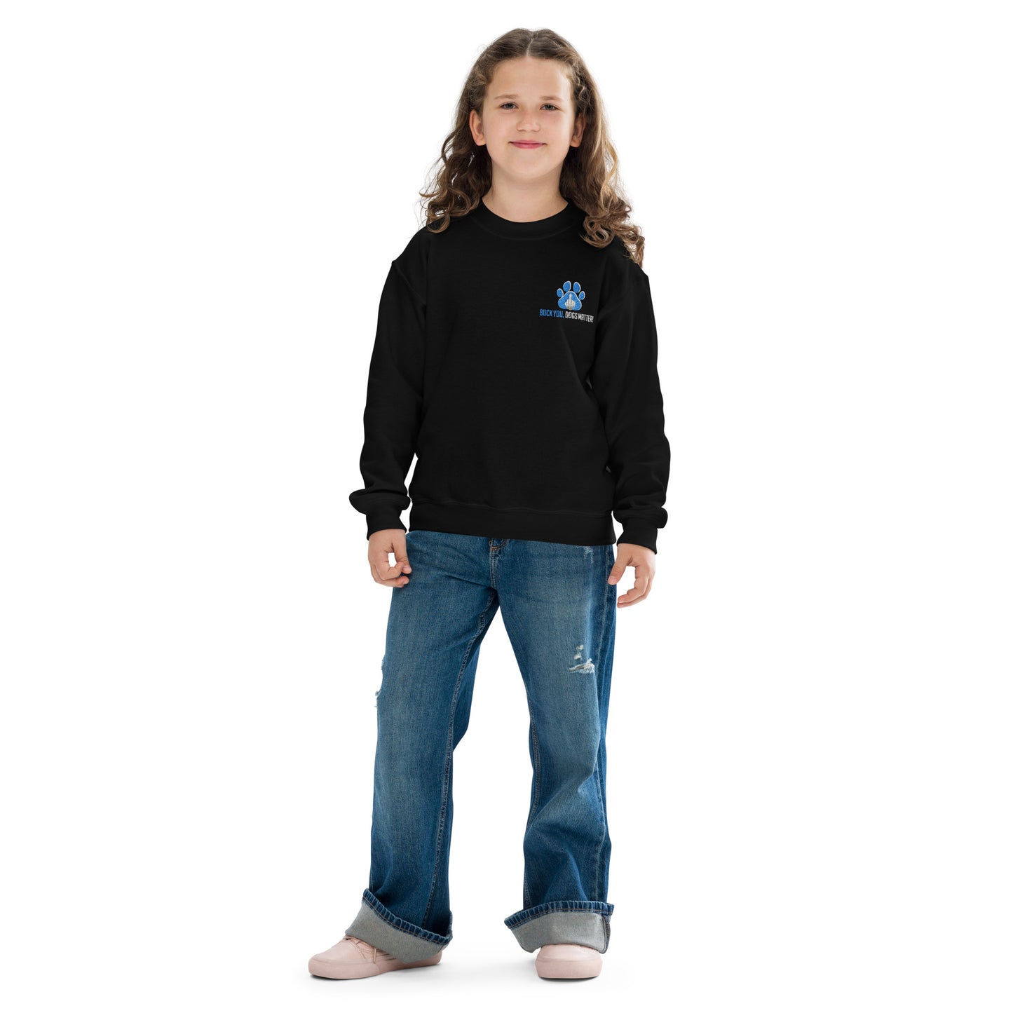 Youth Crew Neck Sweatshirt | Gildan 18000B