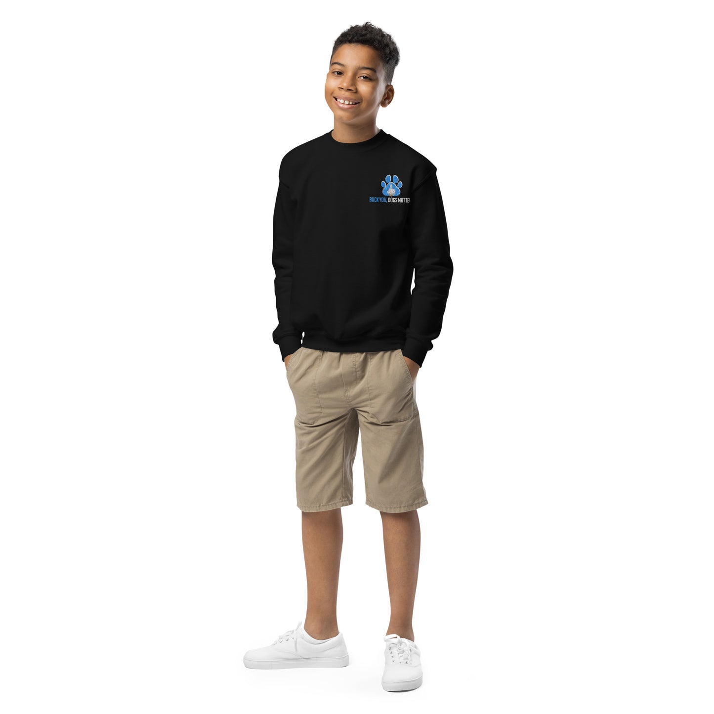 Youth Crew Neck Sweatshirt | Gildan 18000B