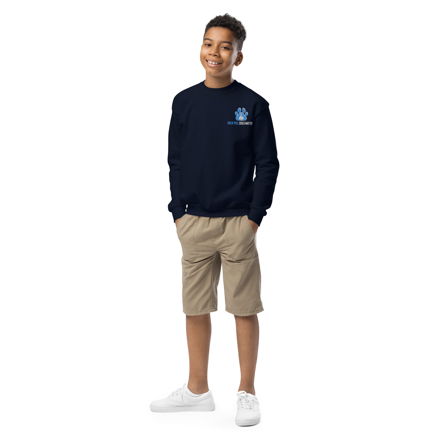 Youth Crew Neck Sweatshirt | Gildan 18000B