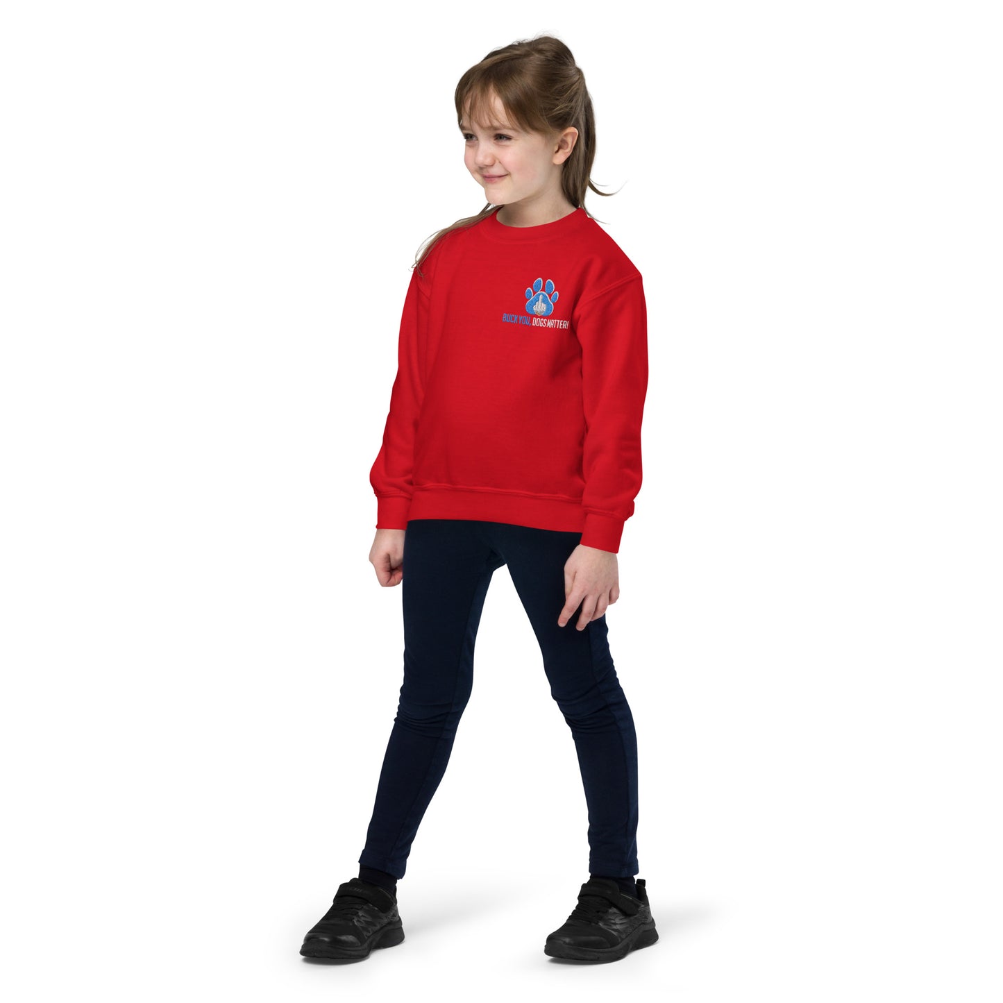 Youth Crew Neck Sweatshirt | Gildan 18000B