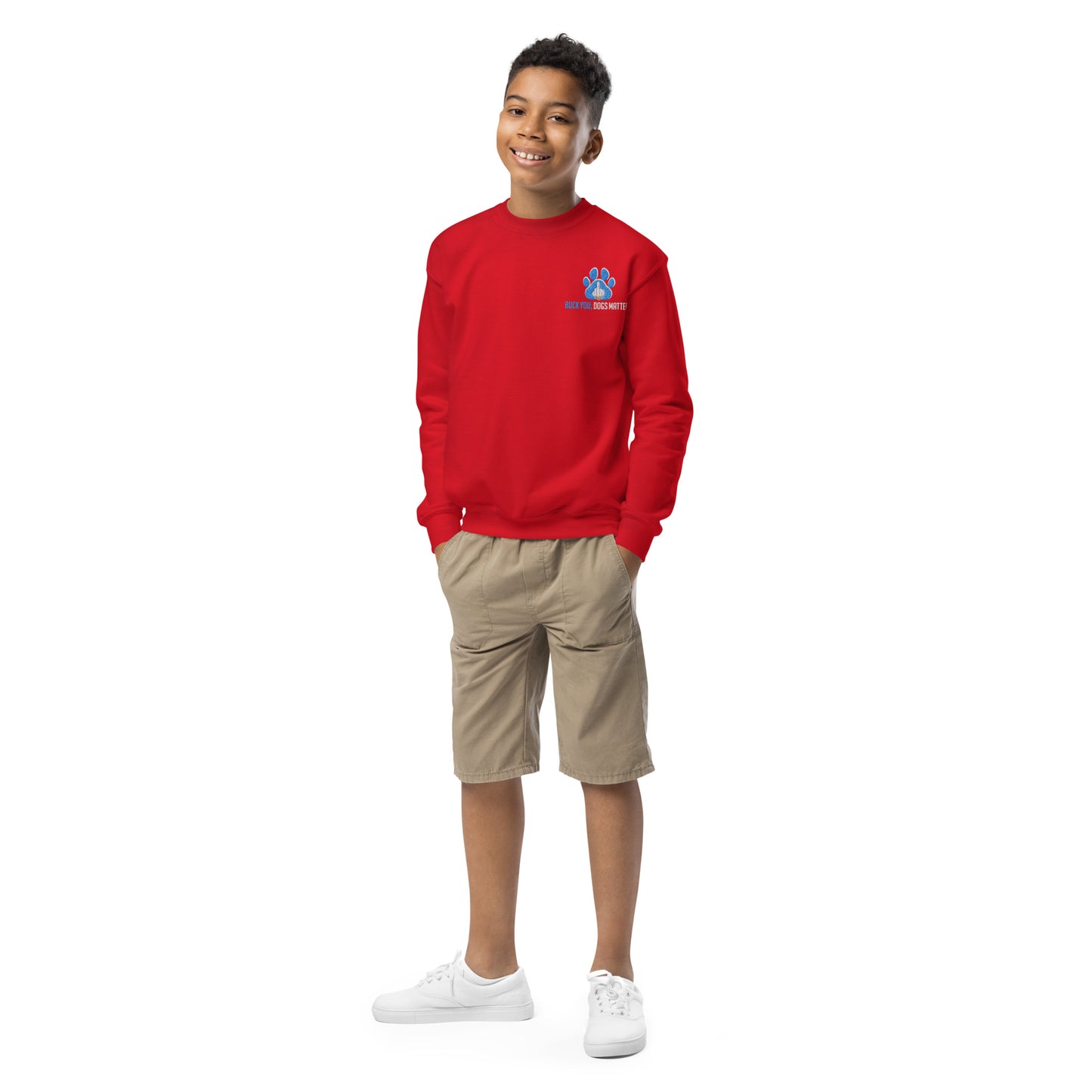 Youth Crew Neck Sweatshirt | Gildan 18000B