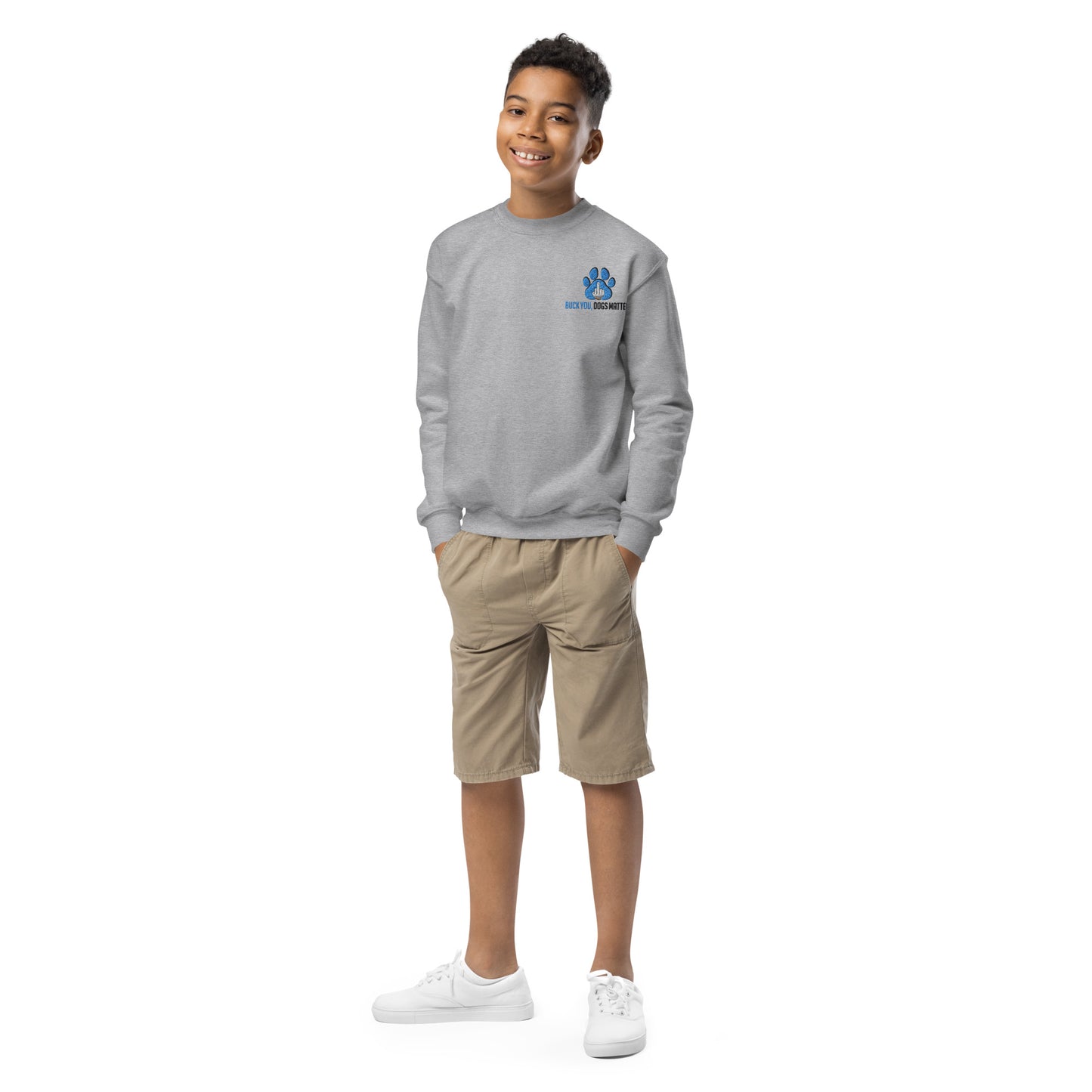 Youth Crew Neck Sweatshirt | Gildan 18000B