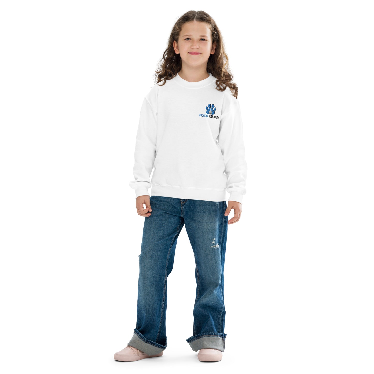 Youth Crew Neck Sweatshirt | Gildan 18000B