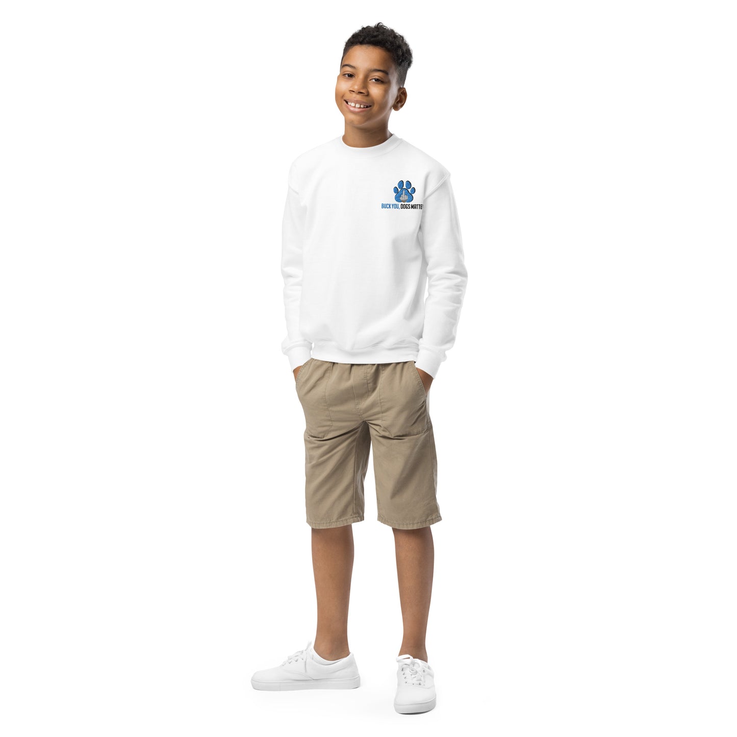 Youth Crew Neck Sweatshirt | Gildan 18000B